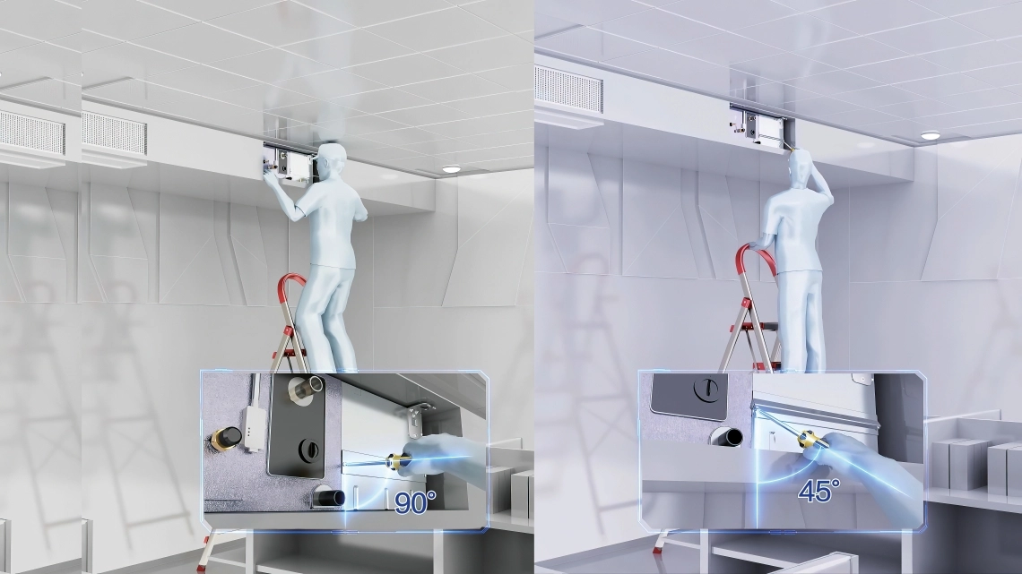 MyCond Канальный блок с высоким уровнем ESP удобен доступ к печатной плате