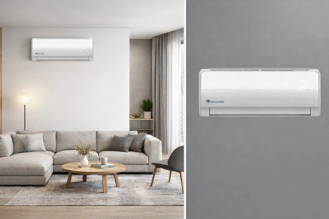 Mycond Настенные фанкойлы серии MHW Q в помещении