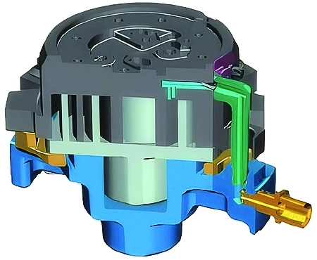 MyCond MCU-OHDD поперечный разрез теплового насоса
