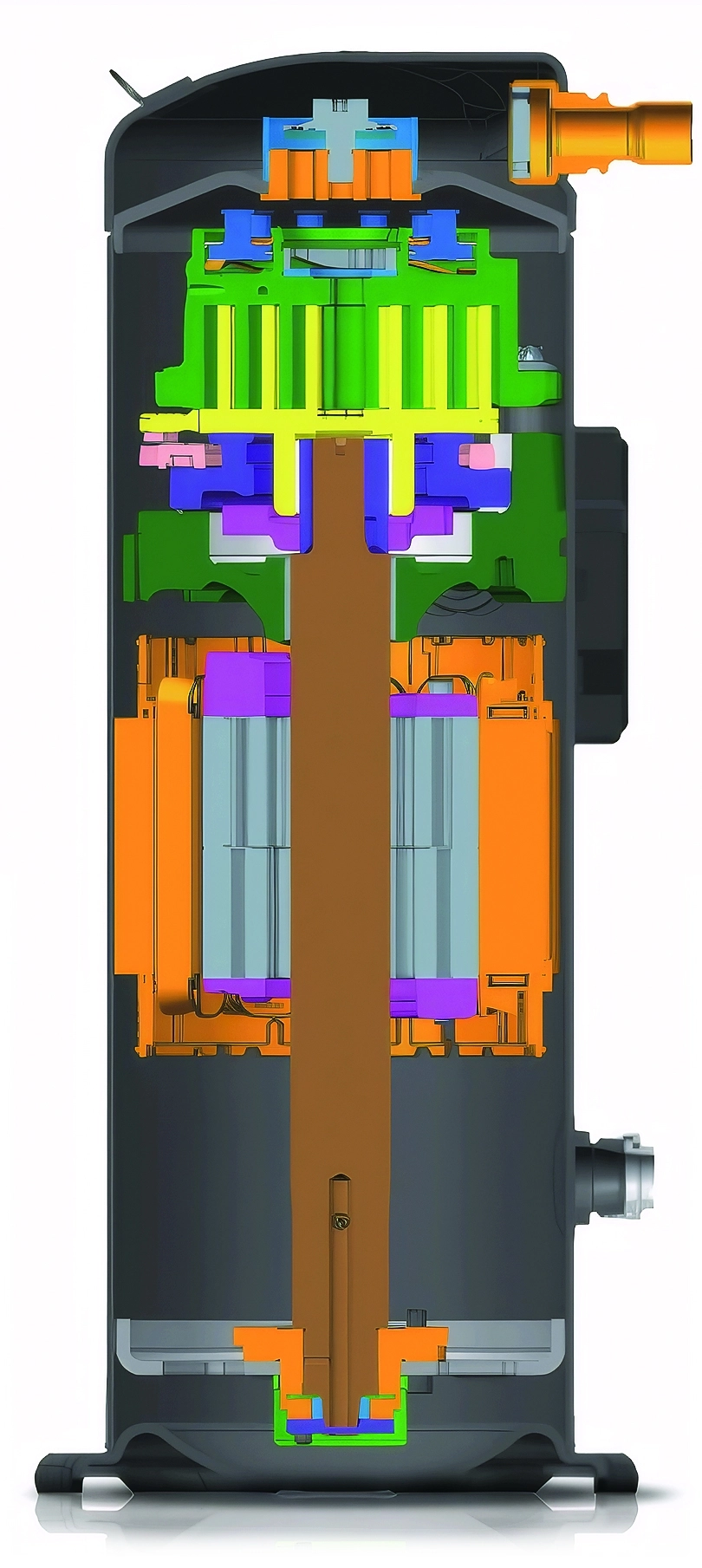 MyCond MCU-OHDD вертикальный разрез конструкции