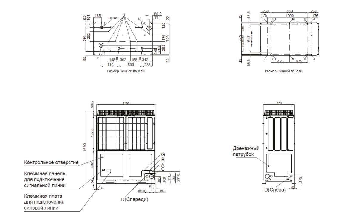 MyCond MRF 6 габаритные размеры – 1