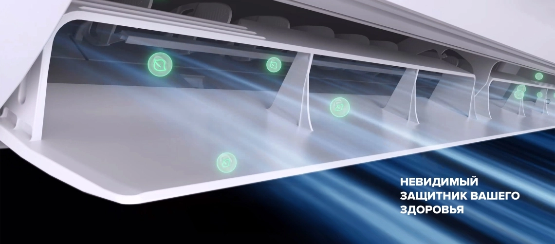 Mycond Настенные фанкойлы серии MHW Q защищает ваше здоровье