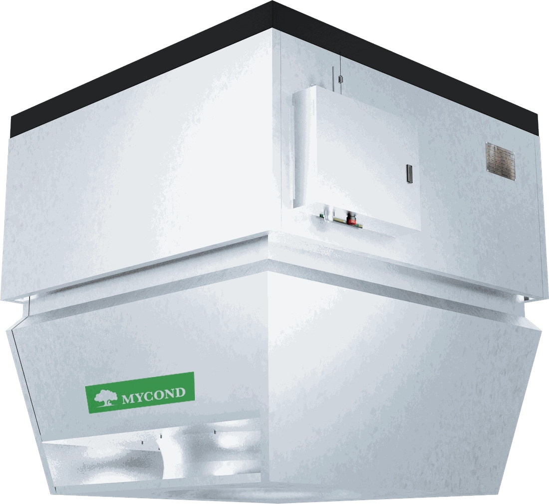 Электрический тепловой агрегат Mycond OXA-ED с нагревательными элементами PTC