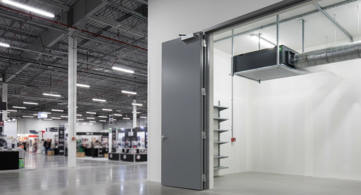 Канальный осушитель для бассейнов, работа на низких температурах Mycond MSHAC