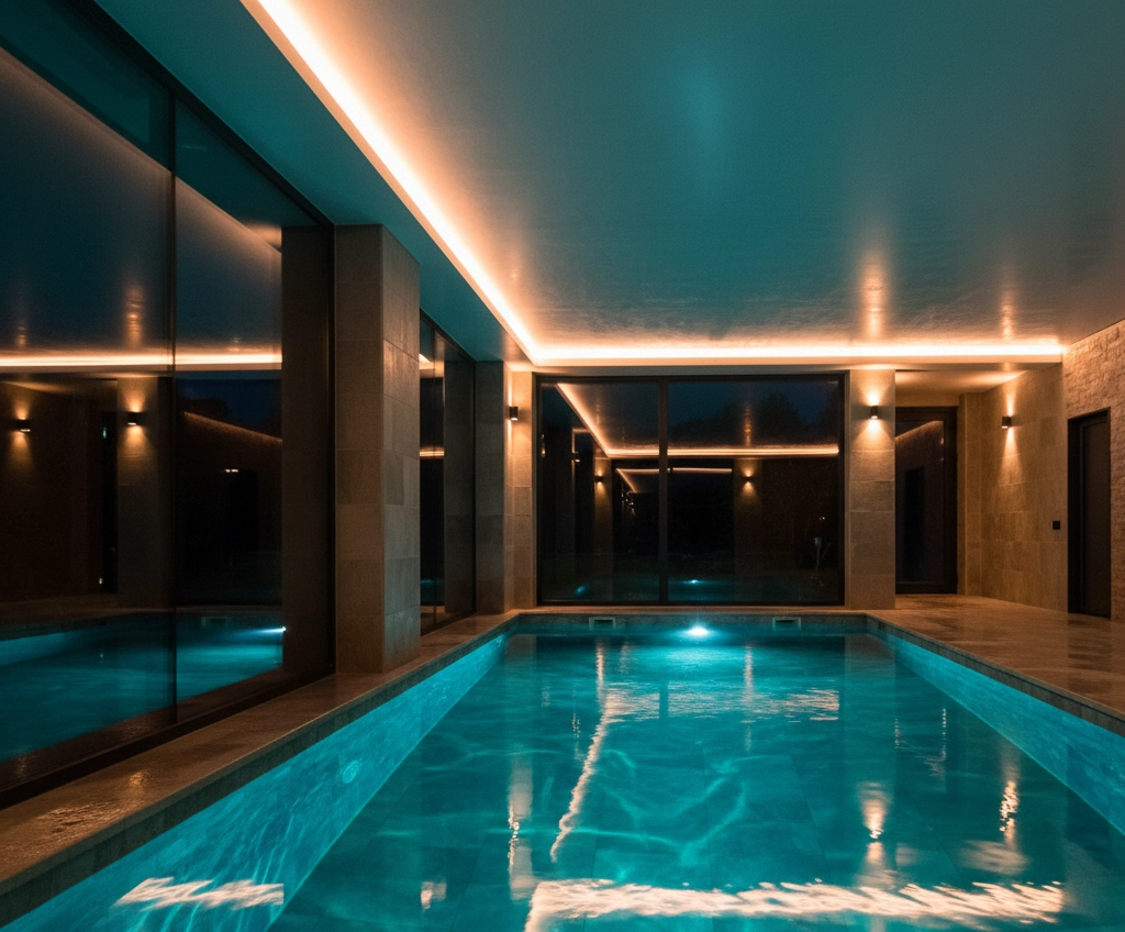 Режимы работы осушителя бассейна Mycond MBA: 24/7, ночной и таймер