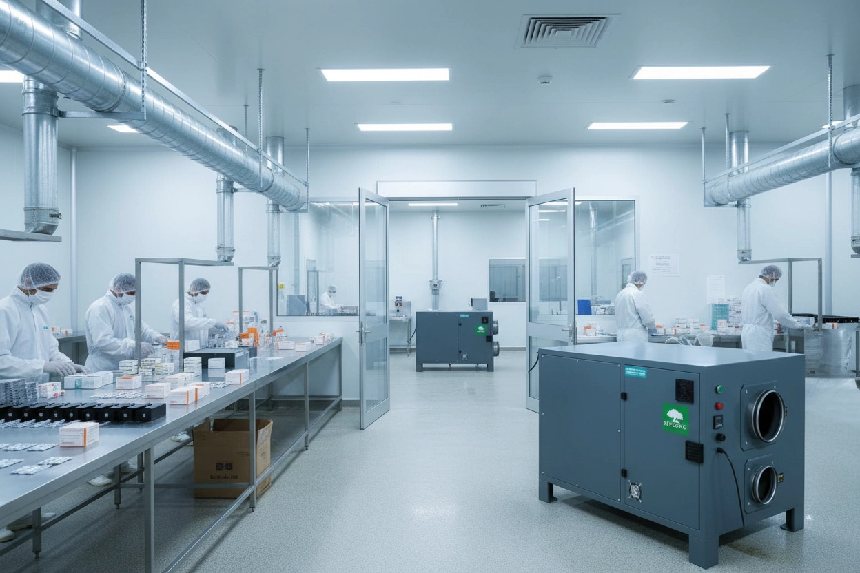 Адсорбционный осушитель воздуха для промышленных объектов Mycond DESS