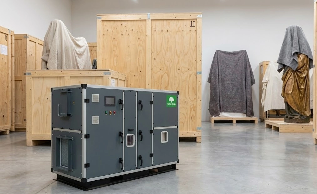 Роторный адсорбционный осушитель воздуха для контролируемых зон Mycond DESS