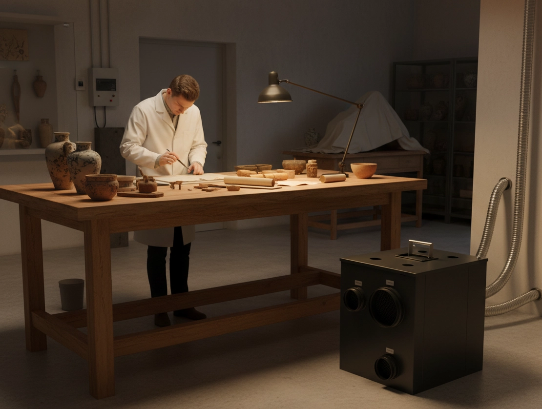 Системы контроля влажности для музеев и архивов - проектный подход