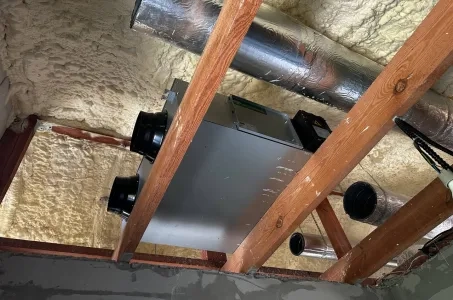 Производственный цех с вентиляционными установками Mycond Energy Recovery MVS DW