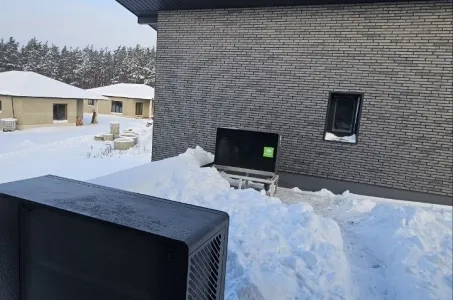 Готовый к зиме частный дом с системой теплового насоса Mycond BeeSmart