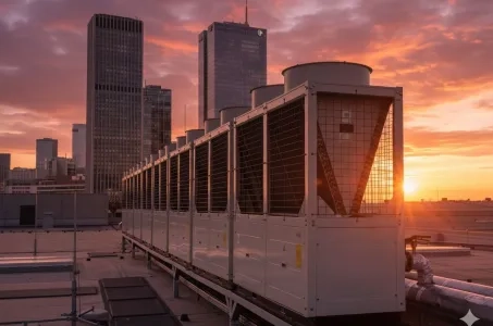 Система чиллер-фанкойл: схема, преимущества и недостатки