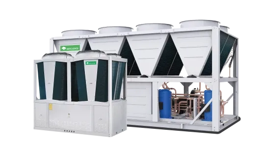 Спиральный чиллер большой мощности с воздушным охлаждением серии YHE - MCU-YHE