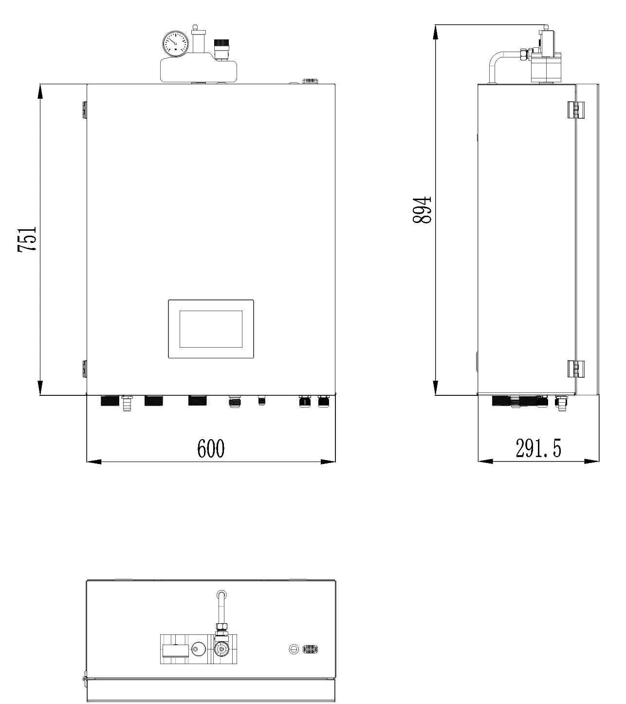 MyCond BeeSmart Габаритные размеры - 2