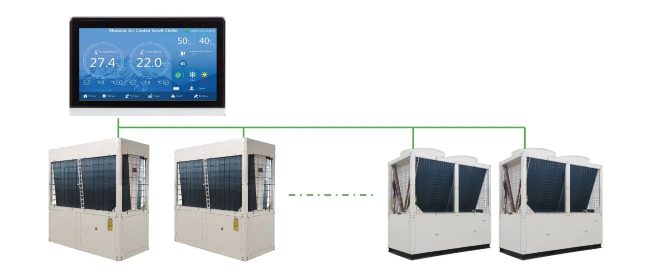 MyCond Inverter MCU-YHI тепловые насосы с сенсорным управлением