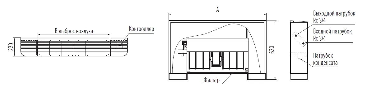 MyCond MCFF Габаритные размеры