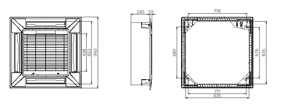 MyCond MCFK-T2 Габаритные размеры – 2