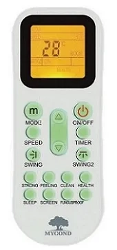 MyCond MCFK-T2 пульт управления