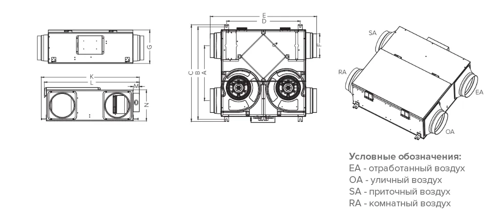 MyCond MVC***-A габаритные размеры – 1