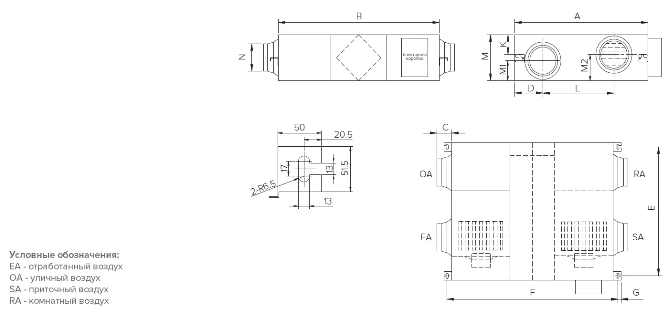 MyCond MVS***-DW габаритные размеры – 3