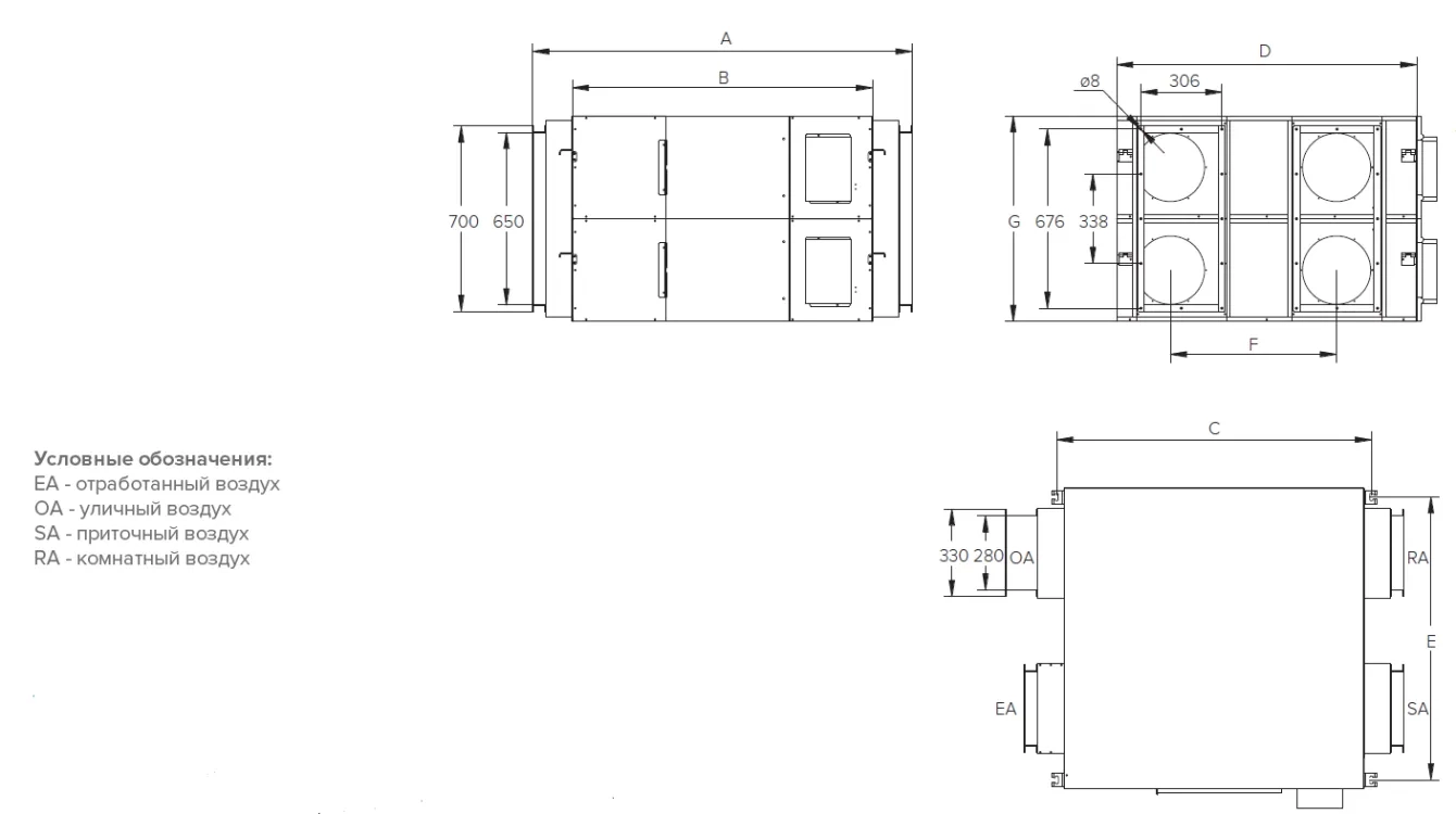 MyCond MVS***-DW габаритные размеры – 4
