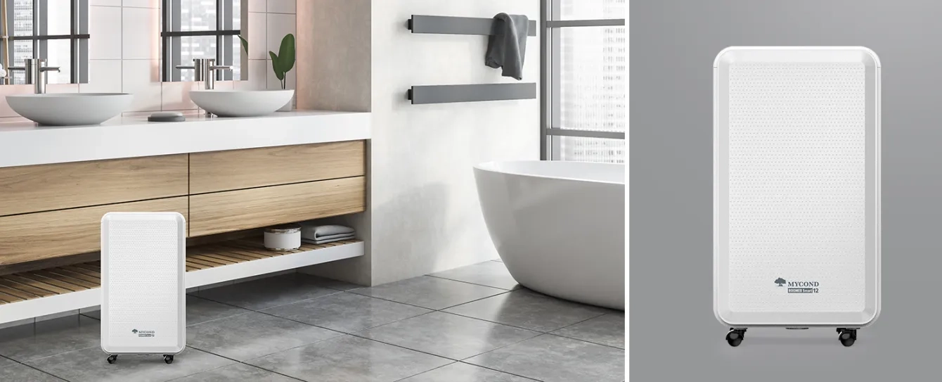 MyCond Roomer Smart 12 компактный осушитель воздуха для ванной комнаты