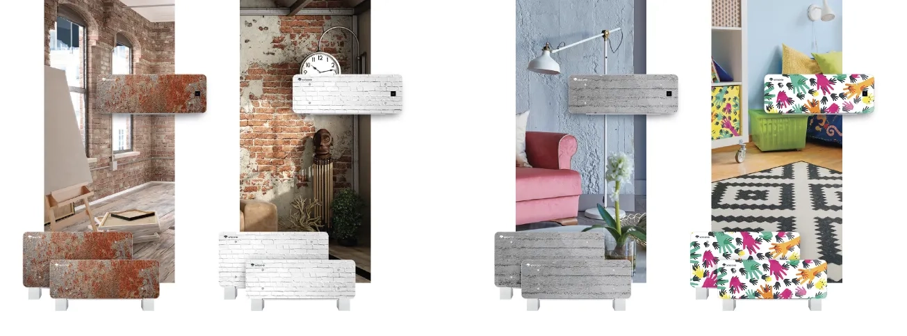 MyCond Silver Glass Low стильные решения для отопления и охлаждения